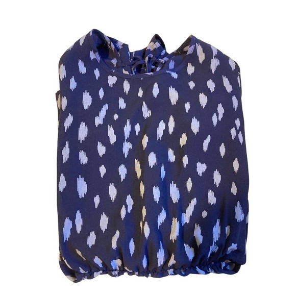 Millibon Long Sleeve Boho Shorts Romper - Size Small - Picture 3 of 5